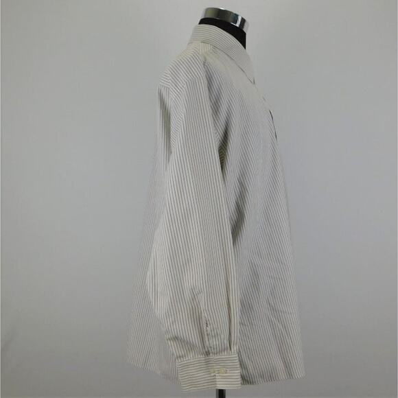 Unlisted Kenneth Cole Cotton Blend Long Sleeve Button Shirt Mens 17.5 34/35 XL - Picture 4 of 6